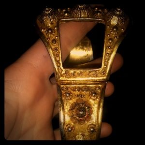 Vintage 1940s etruscean costume jewelry bracelet